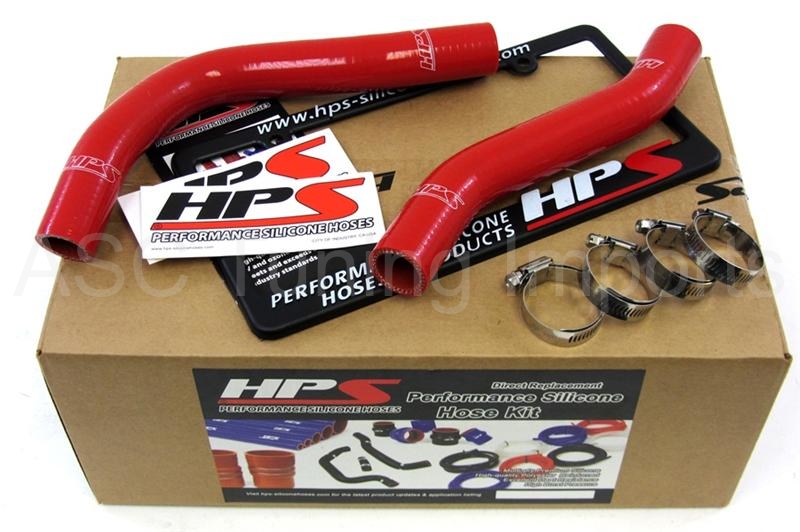 HPS silikonové hadice k chladiči - Honda CR-Z, barva červená