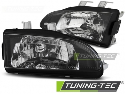 Tuning-Tec přední čirá světla Black - Honda Civic 5G EG (92 - 95)
