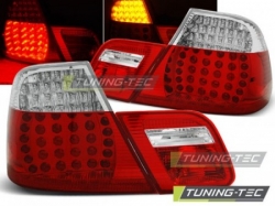 Tuning-Tec zadní čirá LED světla červená - BMW 3 E46 Coupe (99 - 03)
