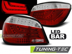 Tuning-Tec zadní čirá světla Red LED Bar - BMW 5 E60 (03 - 07)