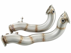 aFe Twisted steel downpipe Race Series - BMW 3 E9x 3.0tt N54 (07 - 10) / 135 E82 N54 3.0tt