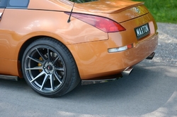 Maxton ABS boční lipy zadního nárazníku - Nissan 350z (03 - 06)