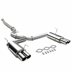 DNA Motoring catback výfuk Quad Tip - Subaru Impreza WRX STi (15 - 17)