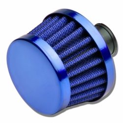 DNA kónický vzduchový filtr PCV - modrý, vstup 9mm