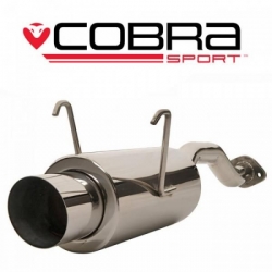 Cobra Sport axleback zadní tlumič výfuku Oval - Honda Civic Type-R EP3 (02 - 05)