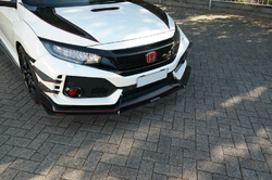 Maxton ABS lip pod přední nárazník V1 - Honda civic Type-R FK8 (17+)