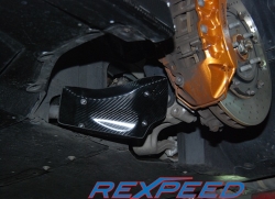 Rexpeed karbonový kit chlazení předních brzd - Nissan GT-R R35 (09+)