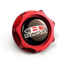 BLOX Racing hliníkové víčko na olej - , barva Red